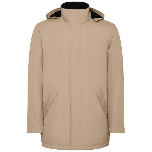 Veste parka promotionnelle matelassée imperméable homme America Sable foncé